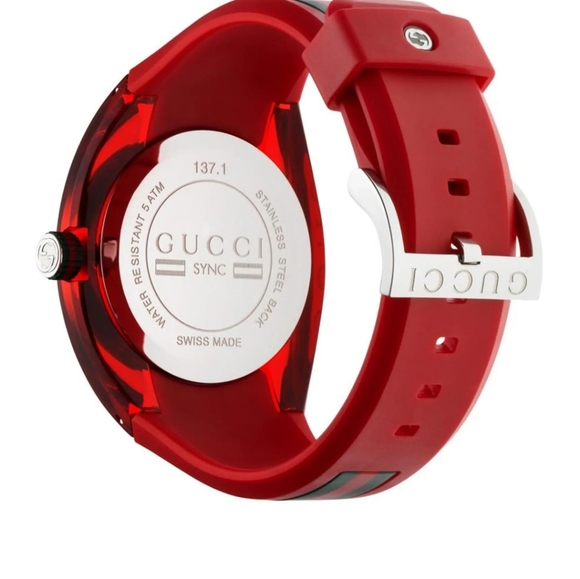 BRAND NEW RED LUXURY GUCCI WATCH ⌚️ ✨️ - Picture 2 of 6